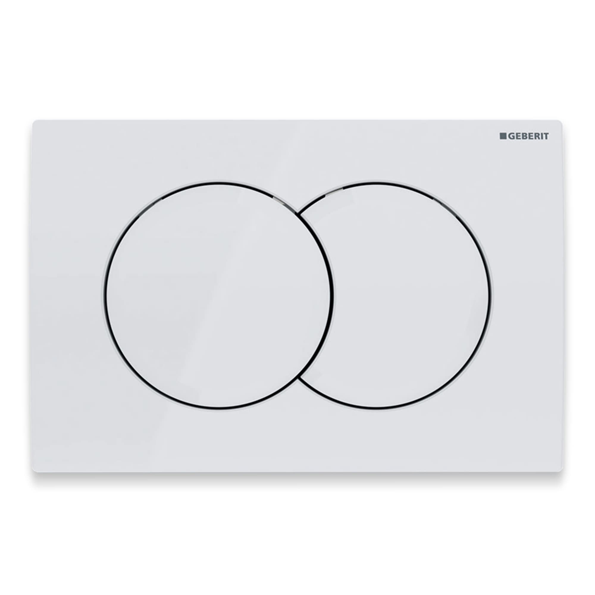 BADLAND Kit WC Geberit Duofix Basic UP 100 avec panneau de protection et WC mural Desna Blanc + plaque d'actionnement Delta01 Blanc + abattant WC Slim Soft Close + tapis d'insonorisation
