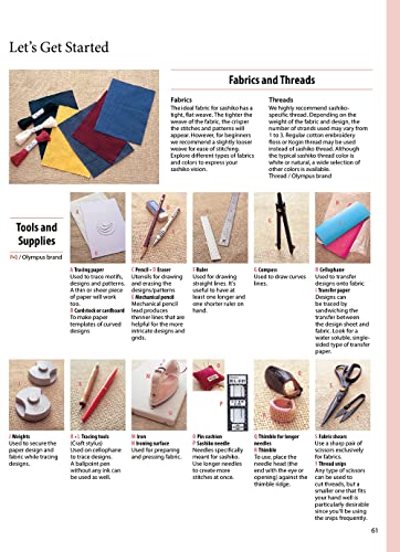 Essential Sashiko: 92 of the Most Popular Patterns (with 11 Projects and Actual Size Templates)