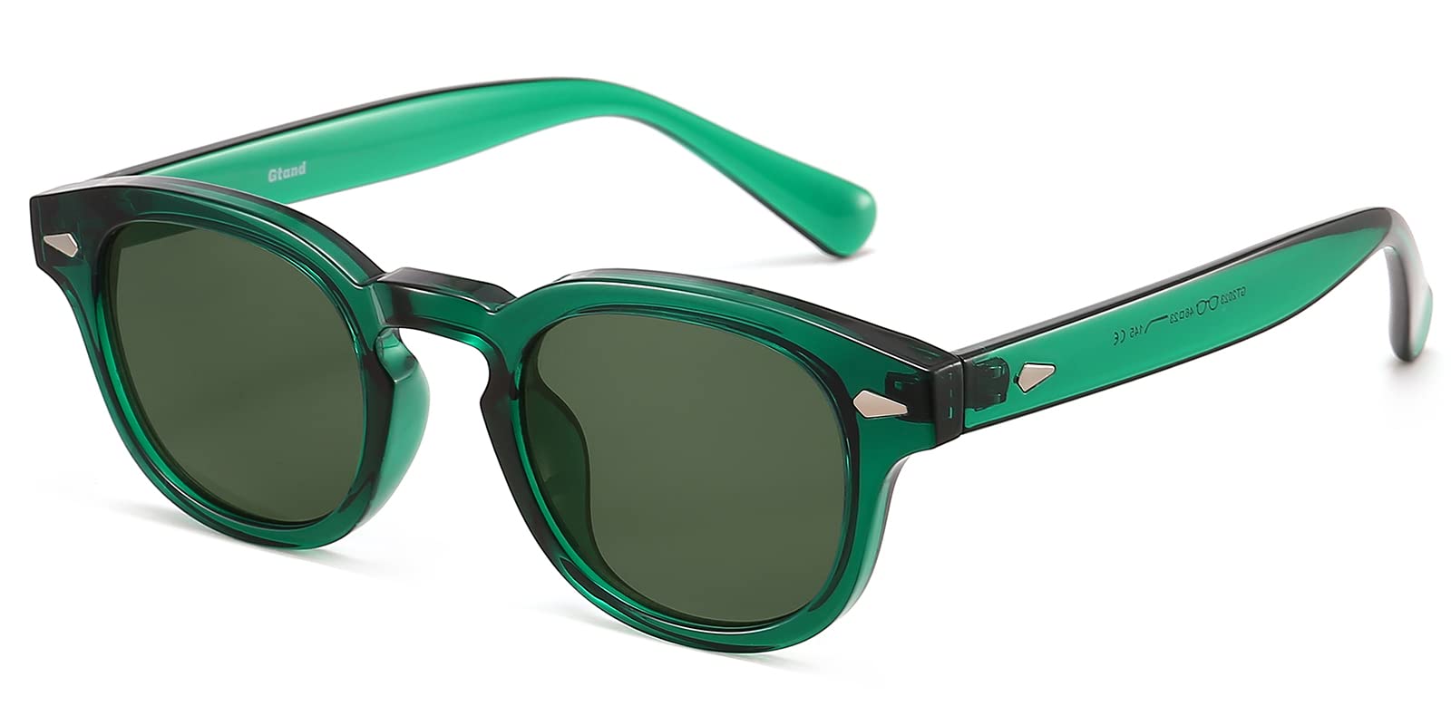 Gtand Unisex Vintage Retro Round Style Tinted Sunglasses For Men