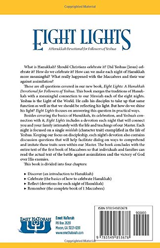 Eight Lights: A Hanukkah Devotional for Followers of Yeshua - Image 2