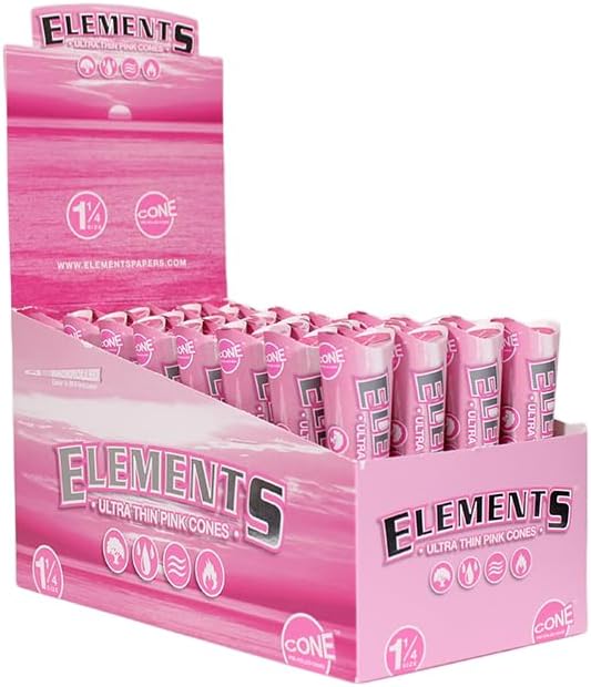 Cones 32 Pack Size 1 1/4 Now in Pink