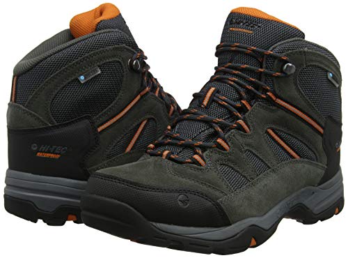 hi tec wide fitting waterproof walking shoes
