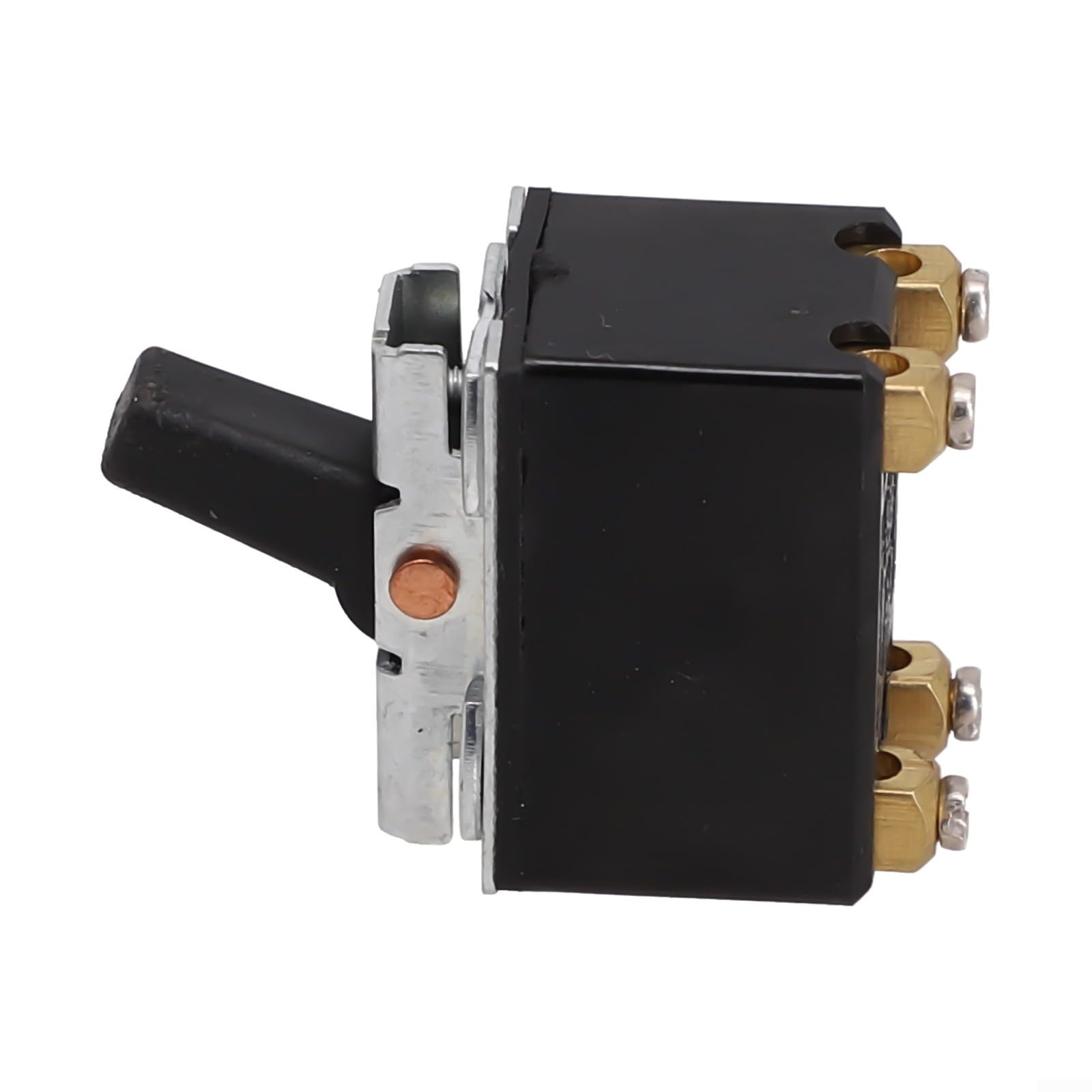 Whychstore Interruttore a Pulsante per Smerigliatrice Angolare, Facile da Montare, AC250V 5A, Nero