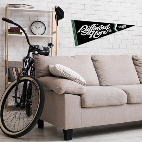 Image of Rico Industries NBA Basketball 12 inch x 30 inch Felt Wall Decor Pennant - Great for Home /Bed Room /Man Cave Decor