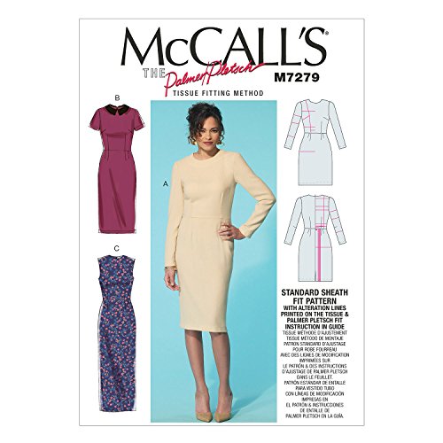 McCall's Patterns M7279 Misses' Dresses and Optional Collar