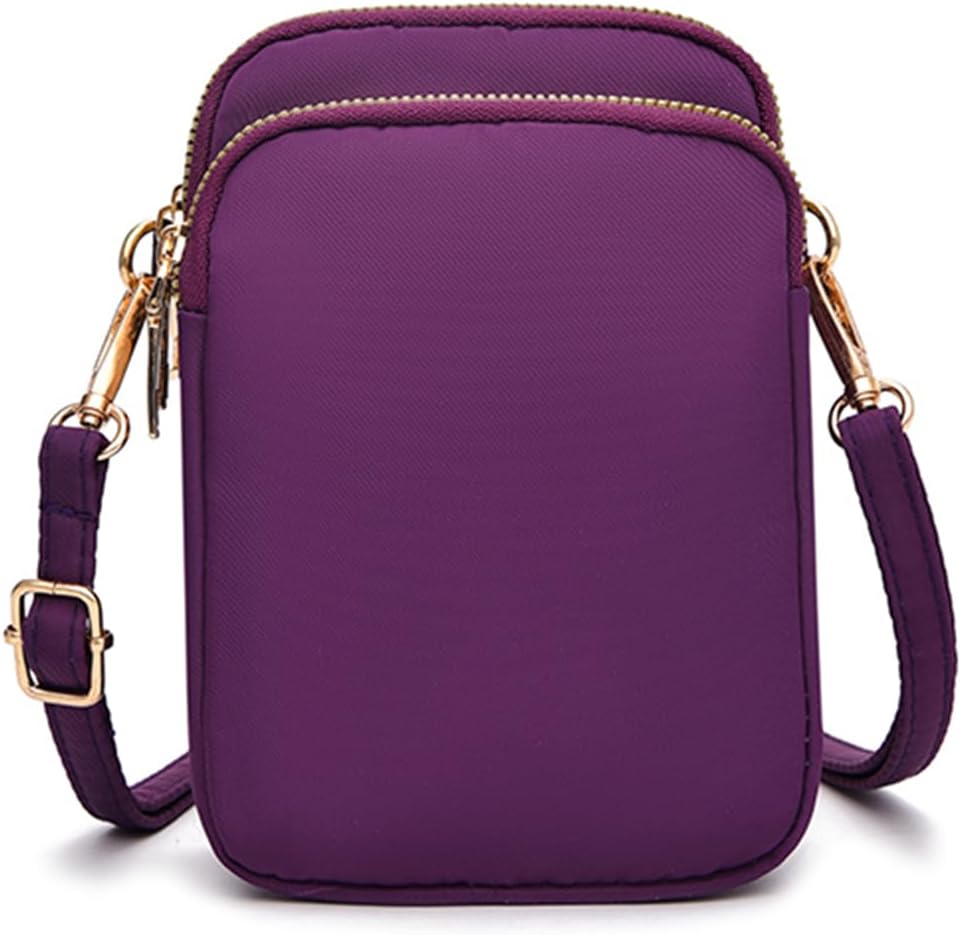 JANKS Small Crossbody Bag for Women Mini Cell Phone Bag Travel Pouch Wallet Purses Adjustable Over Shoulder Strap