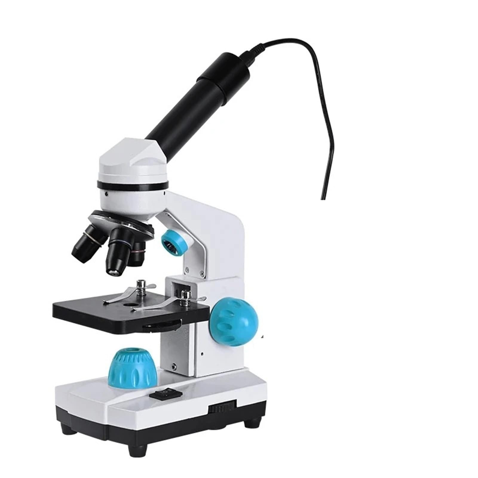 Microscopio, Laboratorio didattico for studenti con LED USB e scopio biologico HD 2000x,Prodotti scientifici e da laboratorio
