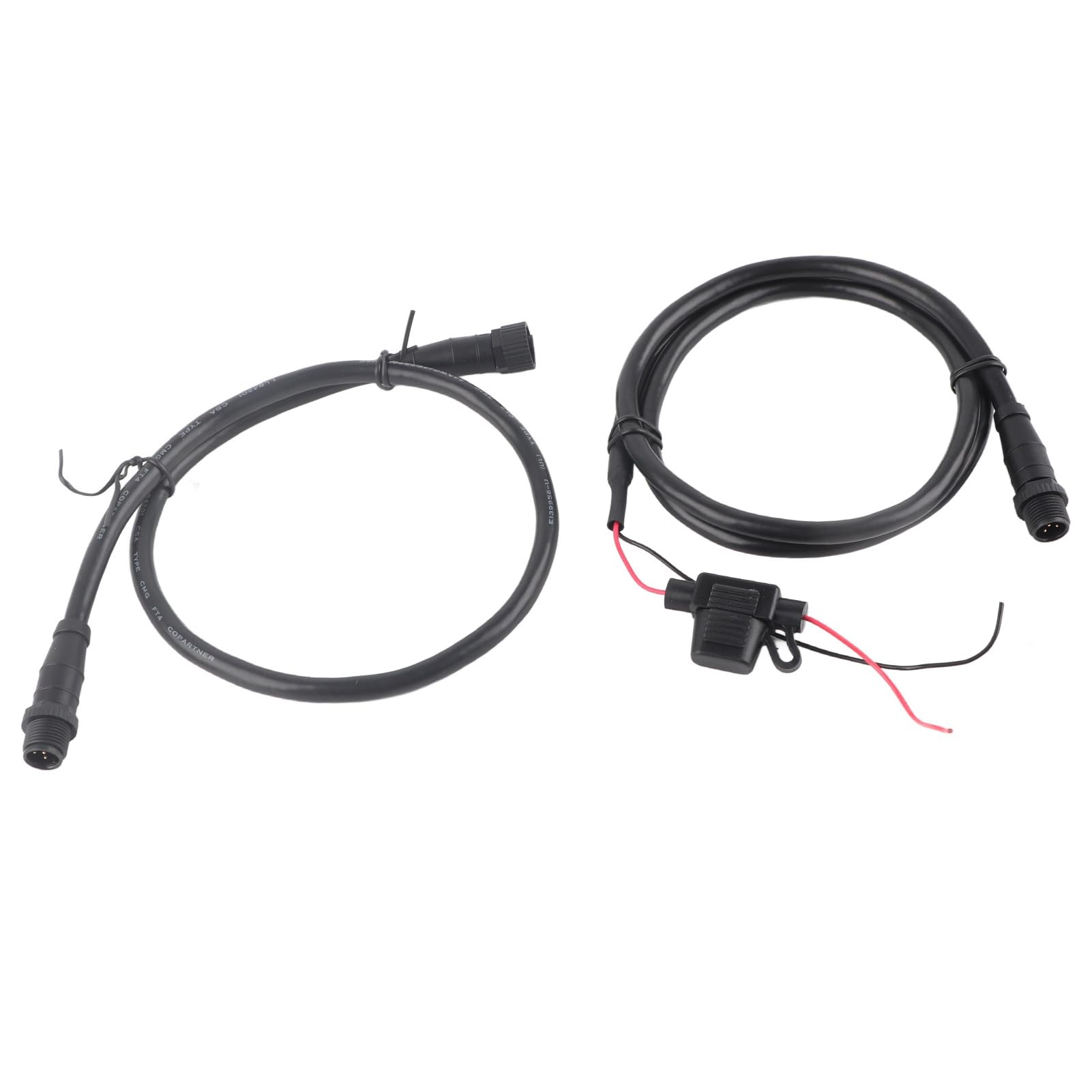 Per NMEA2000 Starter Kit, Marine per NMEA 2000 Starter Kit, Marine per NMEA 2000 Starter Kit Cavo di Alimentazione da 1 M con Fusibile Maschio Femmina Terminatore Connettore a T per Lowrance Networks