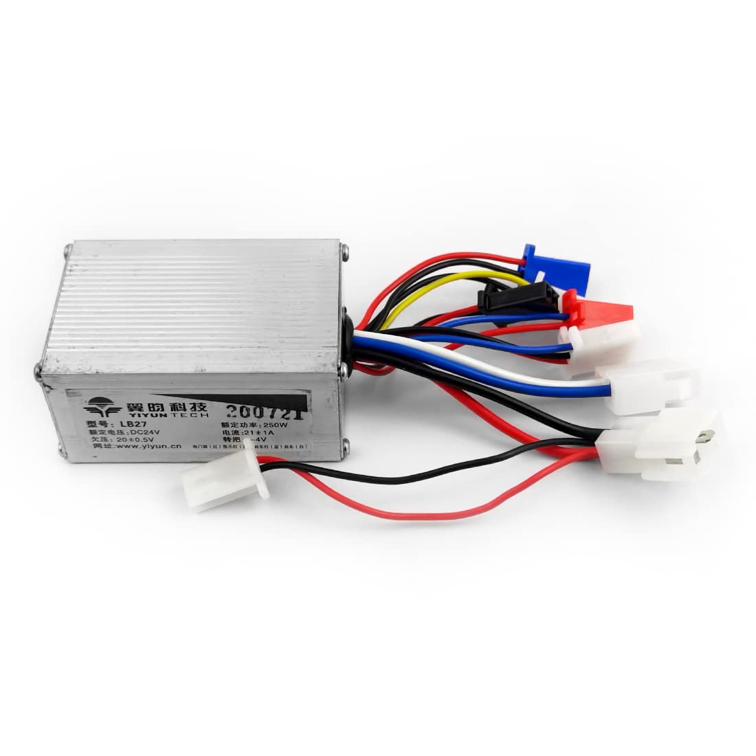 L-faster 12V/24V 250W Motor Brush Speed Controller for Bike Bicycle & Scooter (12V 250W)