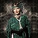 Floraltop 6 Pcs 1920s Flapper Costume Accessories Set for Women Fringed Poncho Flapper Shawl Outfits(Black Green,Fashion)