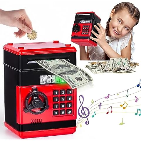 Ltteaoy Mini ATM Piggy Bank for Kids Cover