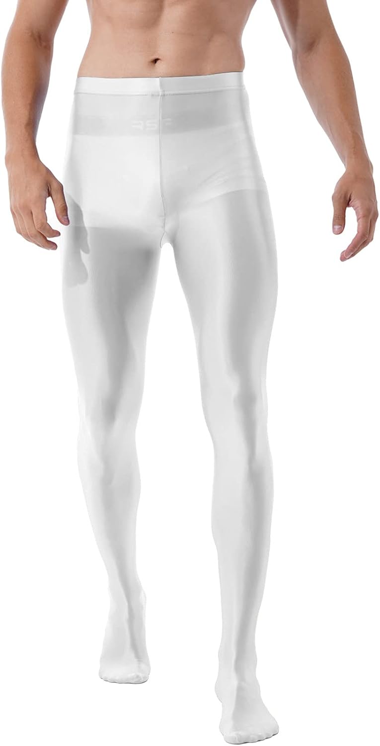 Amazon.com: easyforever Men's Plus Size Elastic Oil Shiny