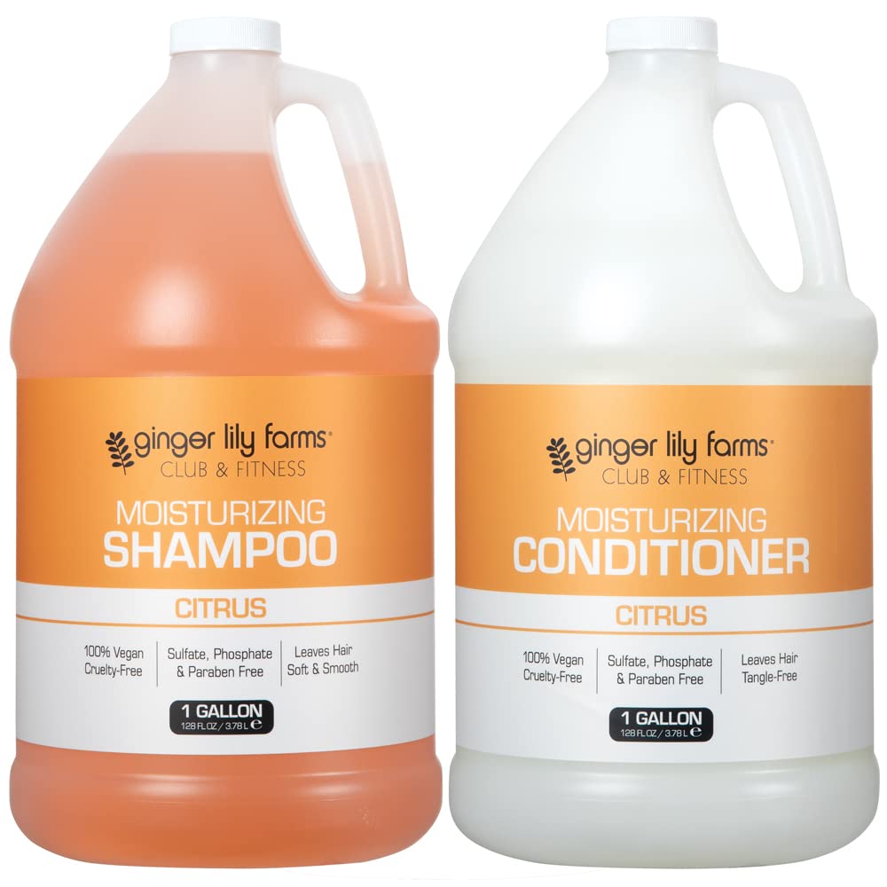 Ginger Lily Farms Club & Fitness Moisturizing Shampoo and