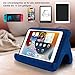 SAMHOUSING Tablet Pillow Stand Holder Dock for Bed with 3 Viewing Angles, Compatible with All Tablets,Phones and iPad Pro 9.7, 10.5,12.9 Air Mini 4 3, Kindle, E-Reader and Books(Navy)