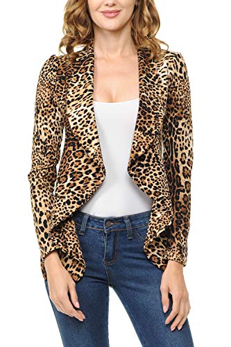 MINEFREE Women's Long Sleeve Classic Draped Open Front MINEFREE Women's Long Sleeve Classic Draped Open Front