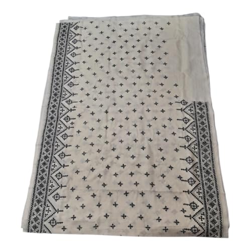SANTINIKETAN HASTA SHILPO kantha stitch silk saree – image 4