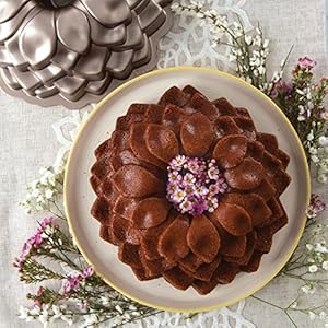 Nordic Ware Blossom Bundt Pan ,Toffee Nordic Ware Blossom Bundt Pan Toffee