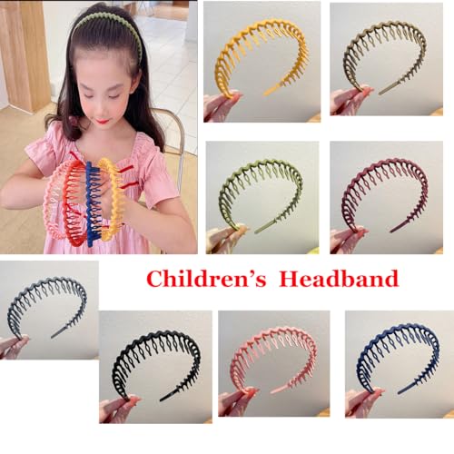 Ywshf HEADBANDS Zigzag Plastic Headband Shark Teeth Headbands Curly Hair Comb Bands Hoop Headband thumb #3