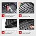Snaste Cargo Mat with Backrest Mats for Jetour T1 2024-2026, TPE Cargo Liner Custom Fit All Weather Protection Trunk Liner Rear Trunk Mat,Trunk Mat+Backrest Mats