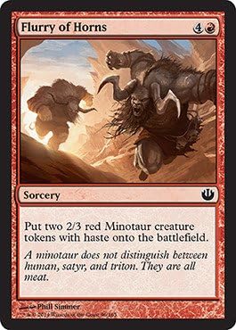 Magic The Gathering - Flurry of Horns - Journey into Nyx
