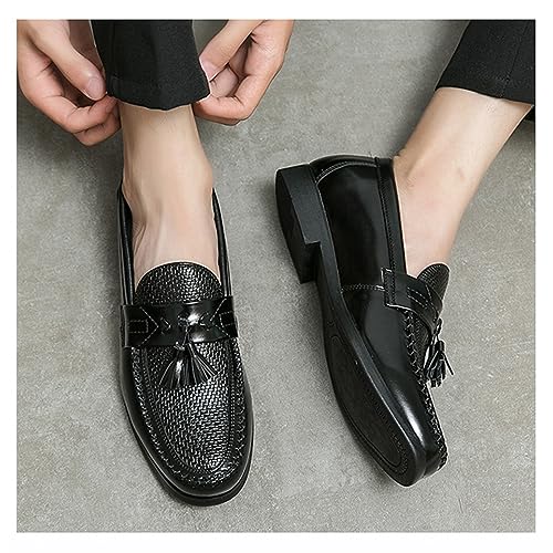 Mocasines de hombre con punta mocasín tejida para un estilo casual sofisticado 3