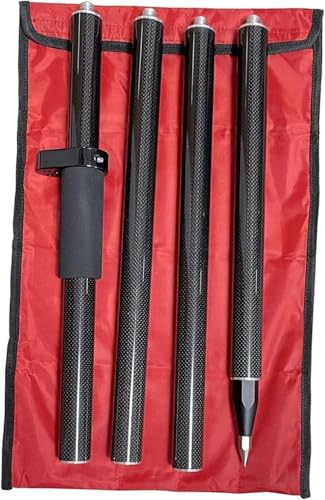 ������? GPS/GNSS RTK ���ʗp �v���Y���|�[�� 1.8m �Y�f�@�ې� 4 �{�Z�b�g 5/8×11 �K�i ������ ���ʋ@���p �y�ʑϋv��