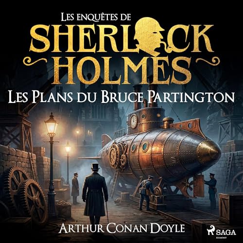 Les plans du Bruce Partington Audiolibro Por Arthur Conan Doyle arte de portada