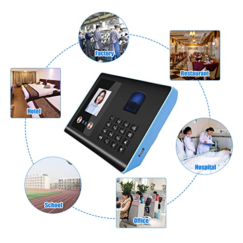 Tomshin Máquina de atendimento inteligente com senha de impressão digital, gravador de verificação p
