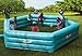 Gaga Ball Pit Inflatable 20' Court w Electric Air Pump -Inflates in Under 4 Minutes, Thicker & 4 Ft Higher Walls than Competitors-Indoor &Outdoor Use- Great Activity for Recess, Playgrounds, PE & Camp
