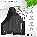 YITAMOTOR Floor Mats Fit for 2019-2025 Ram 2500/3500 Crew Cab, TPE All Weather Dodge Ram 2500 Floor Mats Include 1st & 2nd Row, Black