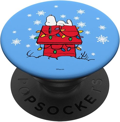 Miniatura 6 de Peanuts Luces navideñas de Snoopy para casa de perros, PopSockets MagSafe PopGrip para iPhone