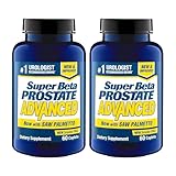 SUPER BETA PROSTATE Advanced with Saw Palmetto - Prostate Health Supplements for Men, Bladder & Urinary Support with Beta-sitosterol, Reishi, Saw Palmetto, Vitamin D, Zinc Oxide, Selenium - 120 Count
