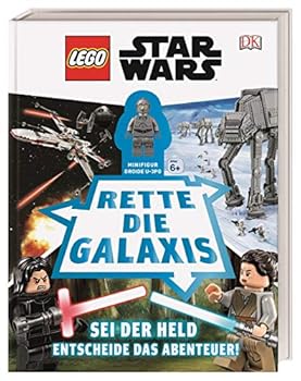 Hardcover LEGO® Star Wars(TM) Rette die Galaxis: Mit U-3PO Minifigur. Sei der Held. Entscheide das Abenteuer! Book