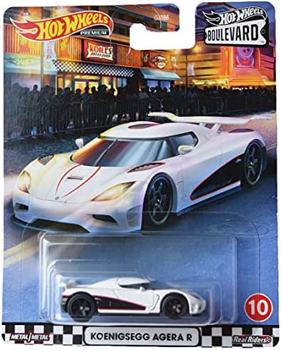 Hot Wheels Boulevard Koenigsegg Agera R, White