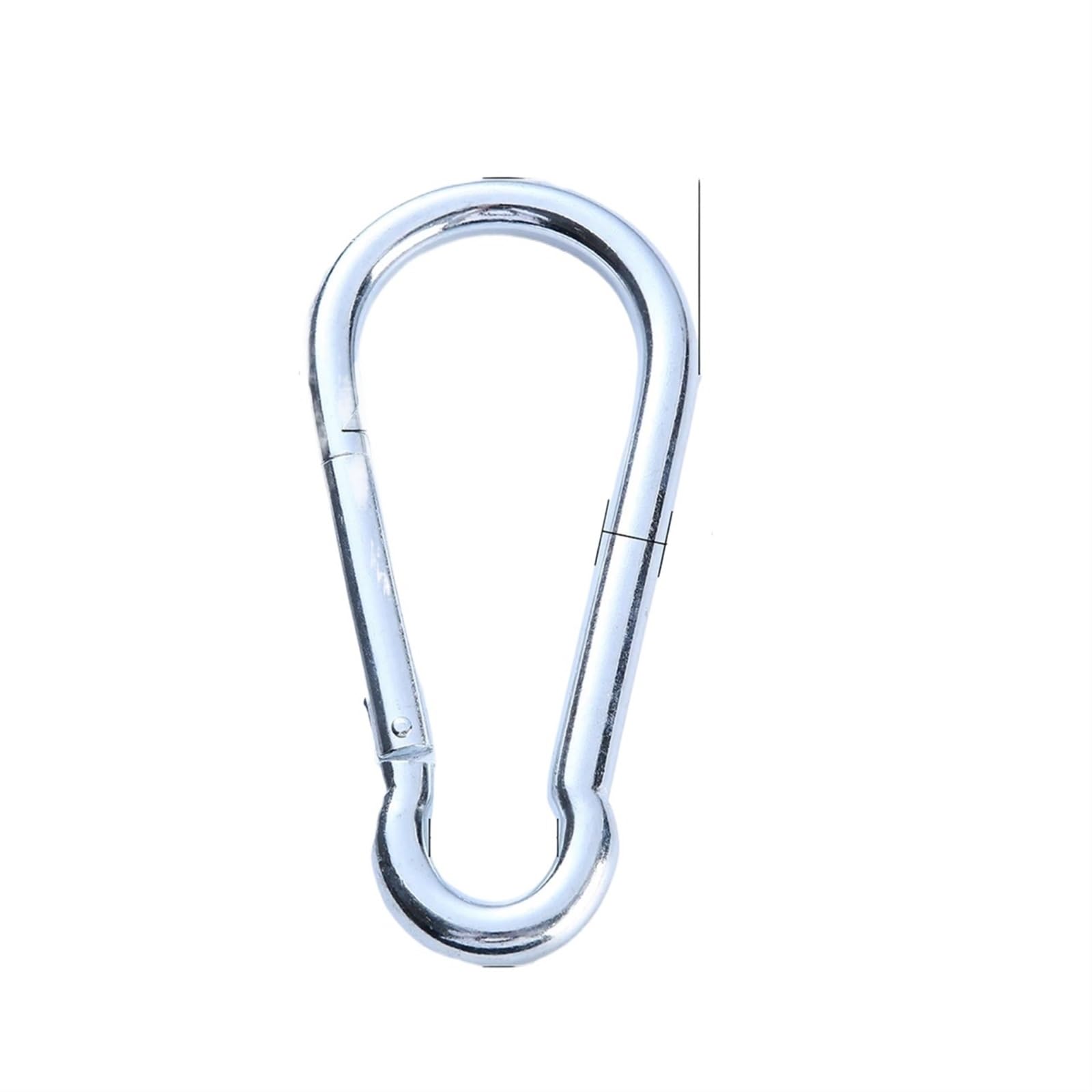 Moschettone 1/4PCS Portachiavi Moschettone con moschettone Clip Portachiavi Gancio di Collegamento rapido Resistente for Viaggi in Campeggio per Corde Ganci per Catene