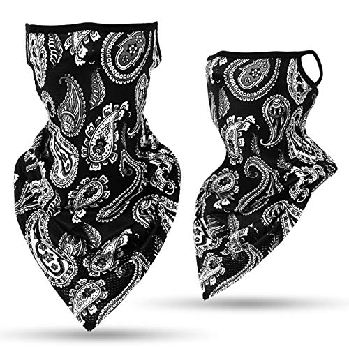 Ayliss Neck Gaiter Rave Protective Scarf Balaclava Breathable Outdoor Wind UV Dustproof Motorcycle