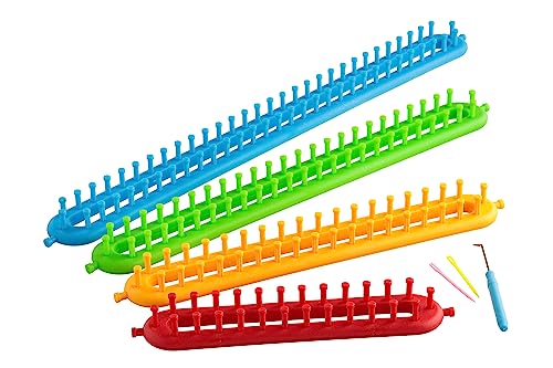 Quilted Bear-Strickrahmen – dichtes Zahnstrick-Webstuhl-Set mit...