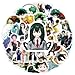 50pcs My Hero Academia Stickers for Kids, Cool Waterproof Vinyl Decal for Teen Adult Boy Laptop, Travel Case, Phone, Bike, Water Bottle, Guitar, Computer, Skateboard (MHA)