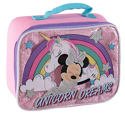 Disney Girls Minnie Mouse Unicorn Dreams Lunch Box (Unicorn Dreams)