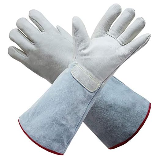 Gaojian Frostskyddshandskar kall förvaring kylskåp låg temperatur flytande kväve kall och varm vattentät brandhämmande handskar, 45 cm