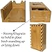 Bamboo Dice Tower | Special Edition Wooden Rolling Case | Perfect for DM's, Mini Games, RPG Players, DND, Dungeons and Dragons | Foldable Handcrafted Wood Die Roller Castle | Collapsible Chest