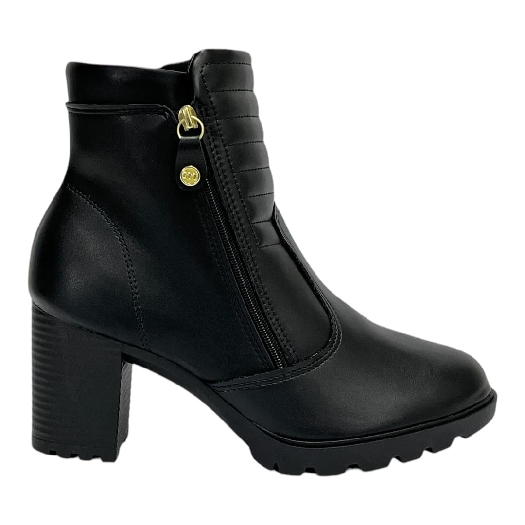 Bota Moleca Coturno Salto Tratorado 5348.102 Preto em promoção! Veja a oferta e mais achadinhos de Botas 3 Hoje é o melhor dia para comprar Bota Moleca Coturno Salto Tratorado 5348.102 Preto com aquele preço maroto! Promoção! Aproveite a oferta! 3