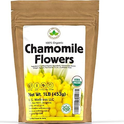 Organic Chamomile Tea 1LB Cover