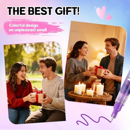 Image of Nail Art Paint Pens Set Multi Color Acrylic Nail Design Pens for Nail Decoration