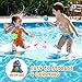 AUKSKY Reusable Water Balloons for Kids, Water Balloons Quick Fill, Summer Toy Water Toy for Boys and Girls, Pool Beach Toys for Kids ages 3-12, Self Sealing Water Splash Ball with Mesh Bag(6 PCS)
