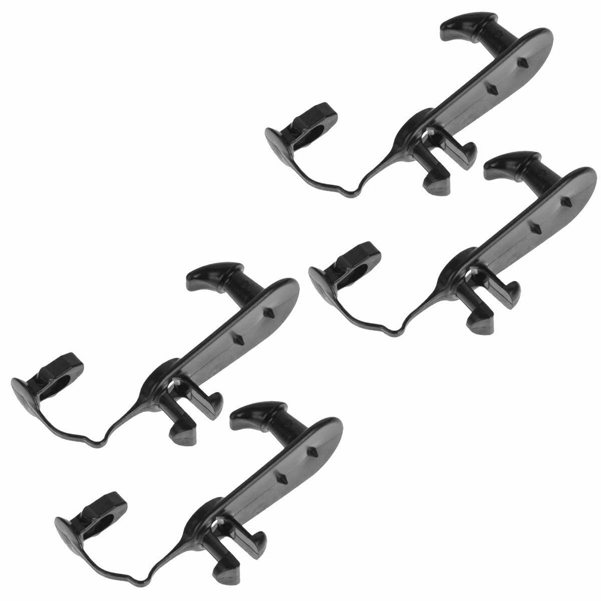 BlueSkyz Floor or Mat Retention Clip Hook Pair Set of 2 for Toyota for Scion for Lexus Plastic — view 2