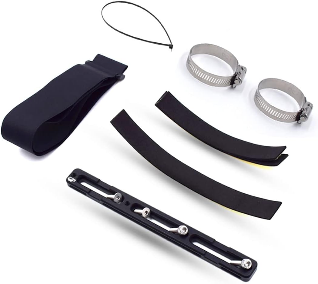 DRIFT MANIAC Ebike Conversion Kit for Battery Mounting Bracket, Aluminum Black