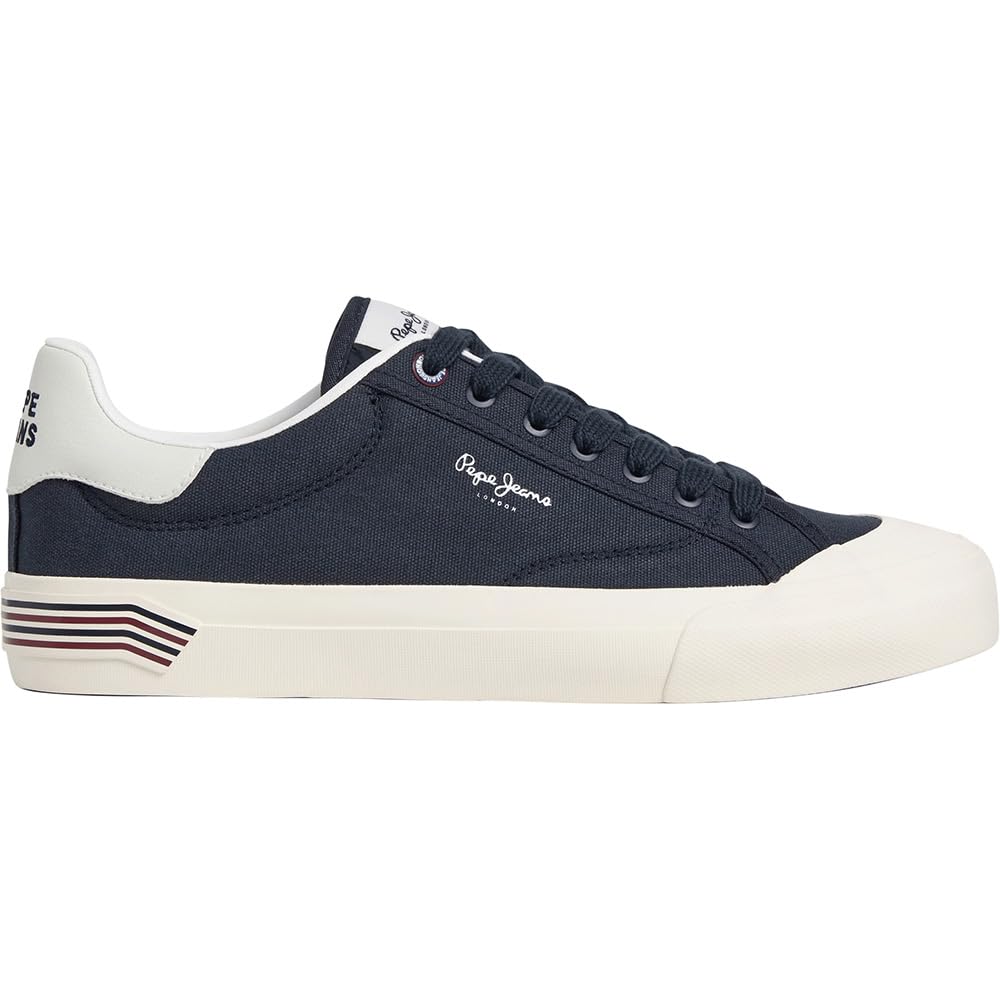 Pepe Jeans Men's Taylor Break M Sneak, Blue (Steel Blue), 8 UK