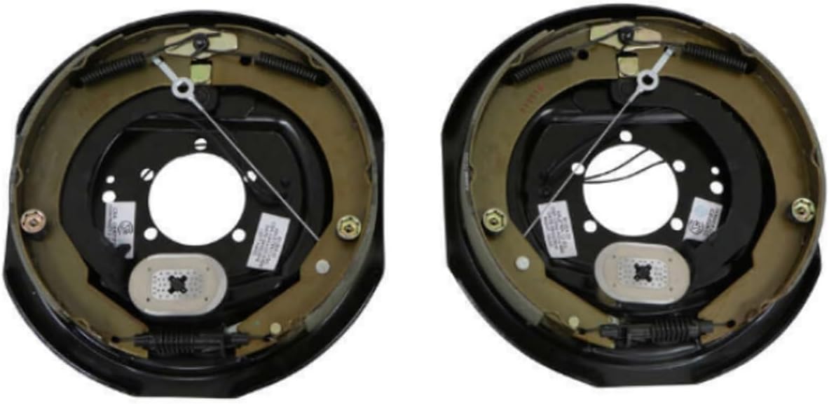 12"x2" Electric Brake Pair for 5.2K-7K Axle 1-Left & 1-Right Self-Adjusting 5-Bolt Mount Replaces Dexter & Lippert