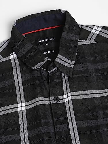 Image of Dennis Lingo Men's Checkered Casual Shirt